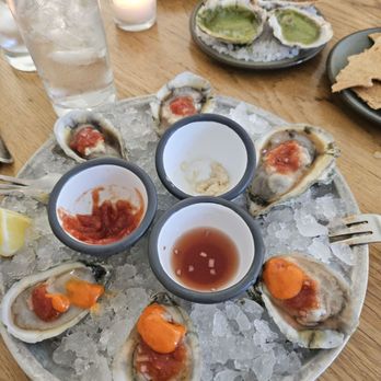 Henrietta Red - Oysters dressed up - New American Near Me - Nashville, Tennessee