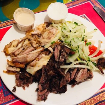 Maroush Express - Shawarma mixed plate - Middle Eastern Near Me - London, XGL