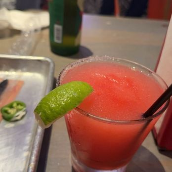 Twisted Trompo - Margarita strawberry - Mexican Near Me - Dallas, Texas