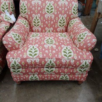 Long Upholstery Service - After! - Furniture Reupholstery Near Me - Austin, Texas