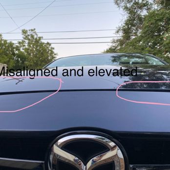 Caliber Collision - Hood not closing correctly they say  it's an old damage and they can't fix it because that's the best they can do. - Body Shops Near Me - San Marcos, California
