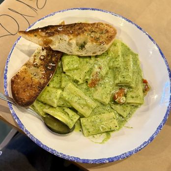 Rusty Bellies - Pesto Pasta - Seafood Near Me - Tarpon Springs, Florida