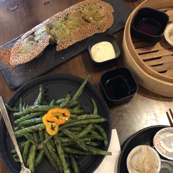 Dumpling Time - Seafood Gyoza, Garlicky Green Beans - Asian Fusion Near Me - San Jose, California Dumpling Time - Seafood Gyoza, Garlicky Green Beans - Asian Fusion Near Me - San Jose, California