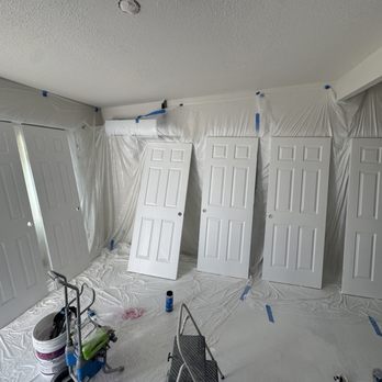 Remarkable Remodeling - Freshly painted doors in a freshly painted room ;) - Handyman Near Me Remarkable Remodeling - Freshly painted doors in a freshly painted room ;) - Handyman Near Me