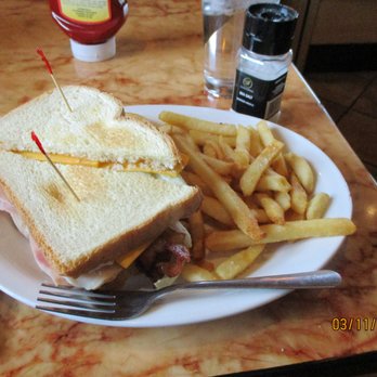 Roma - Roma / Sandston: Lunch Special, Club Sandwich+Fries. - Italian Near Me - Sandston, Virginia