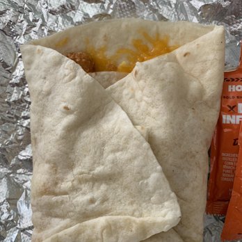 Del Taco - "Toasted" egg and cheese wrap. NOT toasted at all. Steamed and soggy. Hash browns inside were undercooked. Terrible. - Mexican Near Me - Foothill Ranch, California Del Taco - "Toasted" egg and cheese wrap. NOT toasted at all. Steamed and soggy. Hash browns inside were undercooked. Terrible. - Mexican Near Me - Foothill Ranch, California