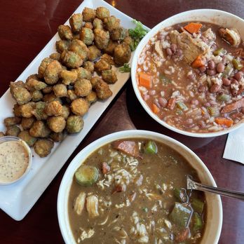 Gumbo House - Fried Okra - Small, gumbo, red beans and rice - Cajun/Creole Near Me - Anchorage, Alaska
