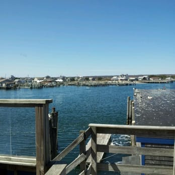 Champlin's Seafood - View from deck seating upstairs. - Seafood Near Me - Narragansett, Rhode Island Champlin's Seafood - View from deck seating upstairs. - Seafood Near Me - Narragansett, Rhode Island
