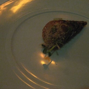 Spago - Amuse Bouche ... Tuna Tartare on a cone...I could have eaten 10 of these - New American Near Me - Beverly Hills, California Spago - Amuse Bouche ... Tuna Tartare on a cone...I could have eaten 10 of these - New American Near Me - Beverly Hills, California