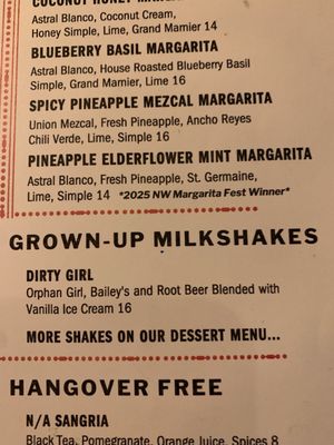 Menu photo 1 The Old Post Missoula, MT
