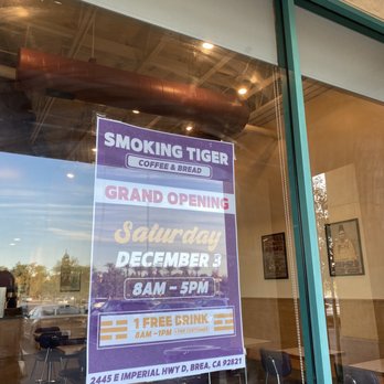 Smoking Tiger Coffee Lab - Coffee & Tea Near Me - Brea, California Smoking Tiger Coffee Lab - Coffee & Tea Near Me - Brea, California