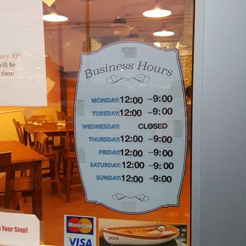 Moo Yai Thai - Restaurant hours. - Thai Near Me - Sea Bright, New Jersey