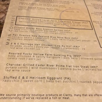 Clarity - New American Near Me - Vienna, Virginia