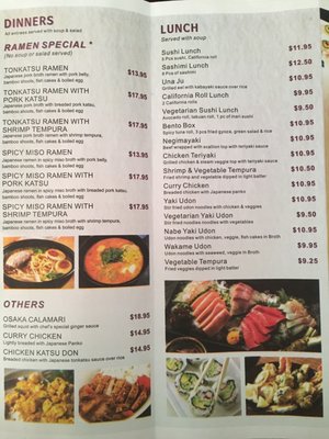 Menu photo 7 Osaka Japanese Restaurant Tivoli, NY Menu photo 7 Osaka Japanese Restaurant Tivoli, NY