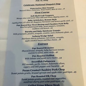 Cafe Chardonnay - Menu - New American Near Me - Palm Beach Gardens, Florida
