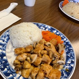 Chicken teriyaki with mushrooms Chicken teriyaki with mushrooms