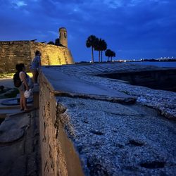 Castillo de San Marcos - River and fort