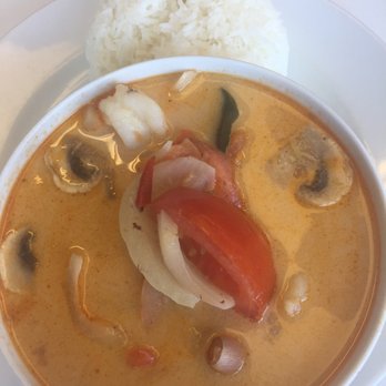 Brumunddal Sushi - Tom yum soup with shrimp and rice - Sushi Bars Near Me - Brumunddal, 04