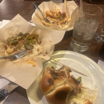 Denny's - Burger, Smothered fries - American Near Me - Las Vegas, Nevada Denny's - Burger, Smothered fries - American Near Me - Las Vegas, Nevada