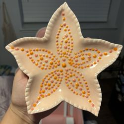 Petroglyph Ceramic Lounge - Starfish tray/plate