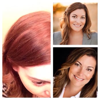 Teze Salon - The right are two of the photos I showed her, the left is what my hair looks like now. - Hair Salons Near Me - Puyallup, Washington Teze Salon - The right are two of the photos I showed her, the left is what my hair looks like now. - Hair Salons Near Me - Puyallup, Washington