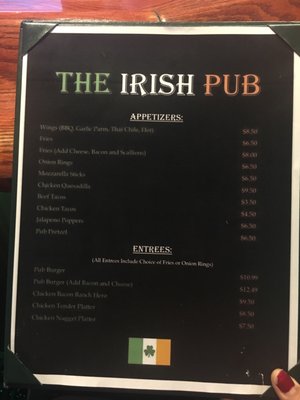 Menu photo 1 The Irish Pub Baldwin, NY