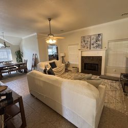 Busted Knuckles Cleaning - Cozy living room reset by Lex in Bentonville. The kind of clean that makes home feel calm again.