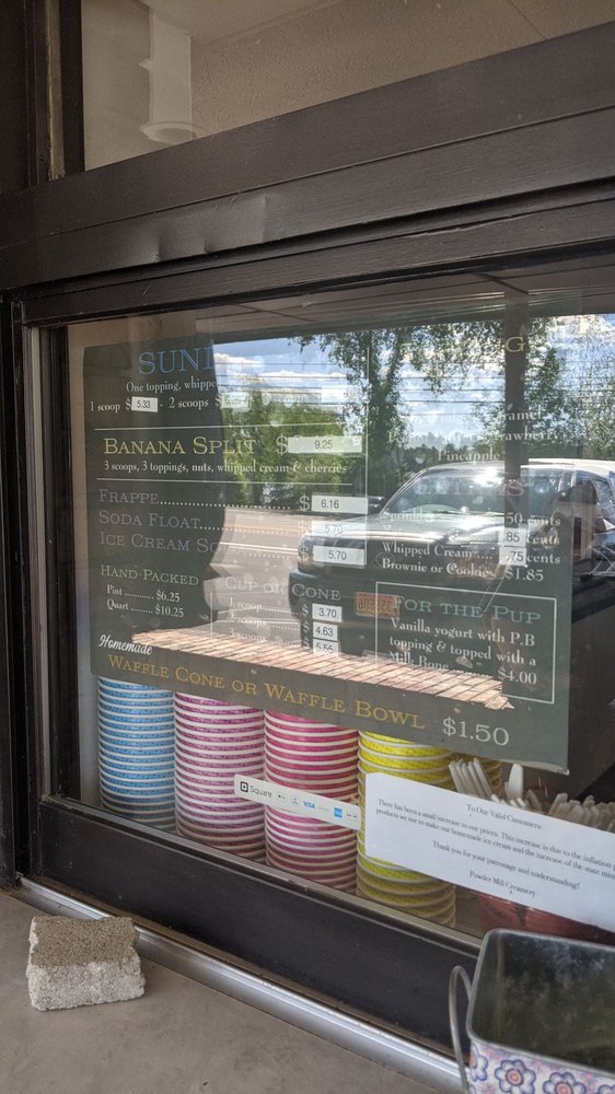 POWDER MILL CREAMERY Updated May 2024 32 Photos & 55 Reviews 777 Putnam Pike, Greenville