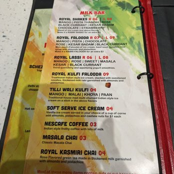 Punjaabi Grand - the menu of the restaurant - Indian Near Me - Mississauga, Ontario
