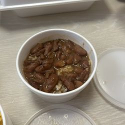 Sams Southern Eatery Youngstown - Red beans aka southern clay