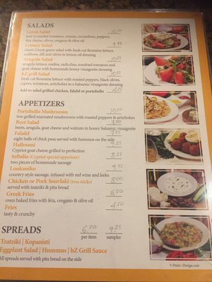 Menu photo 2 BZ Grill Astoria, NY