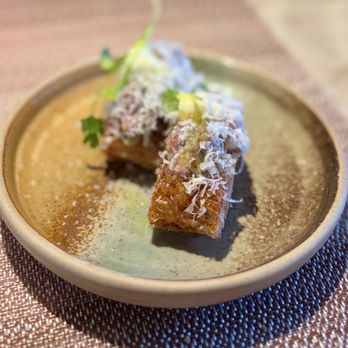 The Collab - Beef Crispy Rice Happy Hour Special - Desserts Near Me - Coral Gables, Florida The Collab - Beef Crispy Rice Happy Hour Special - Desserts Near Me - Coral Gables, Florida