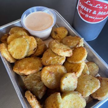 Lulu's BBQ - Fried pickles - Barbeque Near Me - Louisville, Colorado