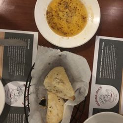 Mamma Mia's Marshfield - Lovely focaccia bread with dipping oil.
