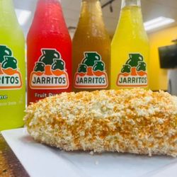 Crazy Burrito Authentic Mexican Grill - Elote & jarritos