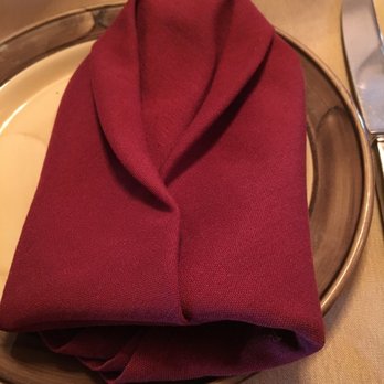 Sapori Trattoria - Napkin folding oragami-esque - Italian Near Me - Collingswood, New Jersey
