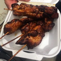 Chicken teriyaki appetizer Chicken teriyaki appetizer