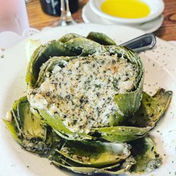 Spaghetti Factory - Stuffed artichoke!