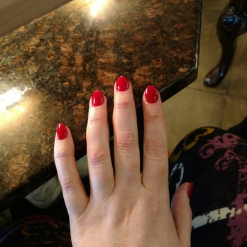 Rock Star Nails & Spa - Trying the sns dip manicure... So far loving it - Nail Salons Near Me - Glenview, Illinois