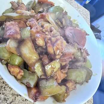 Mao's Kitchen - Kung Pao Chicken - peanuts on the side - Chinese Near Me - Venice, California