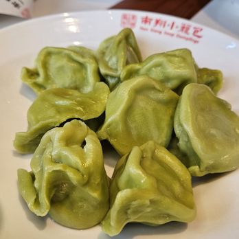 Nan Xiang Soup Dumplings - Spinach pork - Dim Sum Near Me - Buford, Georgia Nan Xiang Soup Dumplings - Spinach pork - Dim Sum Near Me - Buford, Georgia