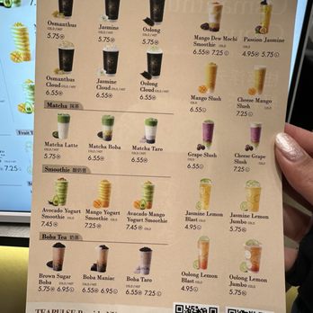 Tea Pulse - Menu - Bubble Tea Near Me - Bayside, New York