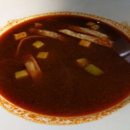 Mexican soup, thin but flavorful Mexican soup, thin but flavorful
