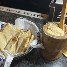 Hummus served with Pita Bread