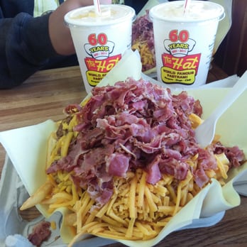 The Hat - Woooh can u handle the large pastrami chili fries? And a roast beef dip on the side - American Near Me - Temple City, California The Hat - Woooh can u handle the large pastrami chili fries? And a roast beef dip on the side - American Near Me - Temple City, California