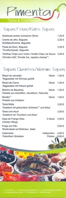 Menu photo 2 Pimenta Essen, NW