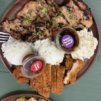 Ono Hawaiian Plates Central - Bbq chicken and katsu plate - Hawaiian Near Me - Minneapolis, Minnesota Ono Hawaiian Plates Central - Bbq chicken and katsu plate - Hawaiian Near Me - Minneapolis, Minnesota