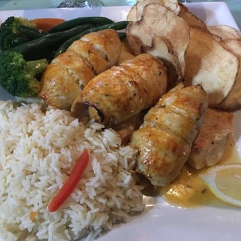 Fernandes steakhouse - Boiled filet of Sole stuffed with Crab meat. - Portuguese Near Me - Newark, New Jersey