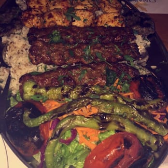 Cinar Turkish Restaurant 1 - Kabob platter! Beyond delicious - Turkish Near Me - Cliffside Park, New Jersey