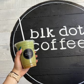 Blk Dot Coffee - Iced VTMatcha - Coffee & Tea Near Me - Irvine, California